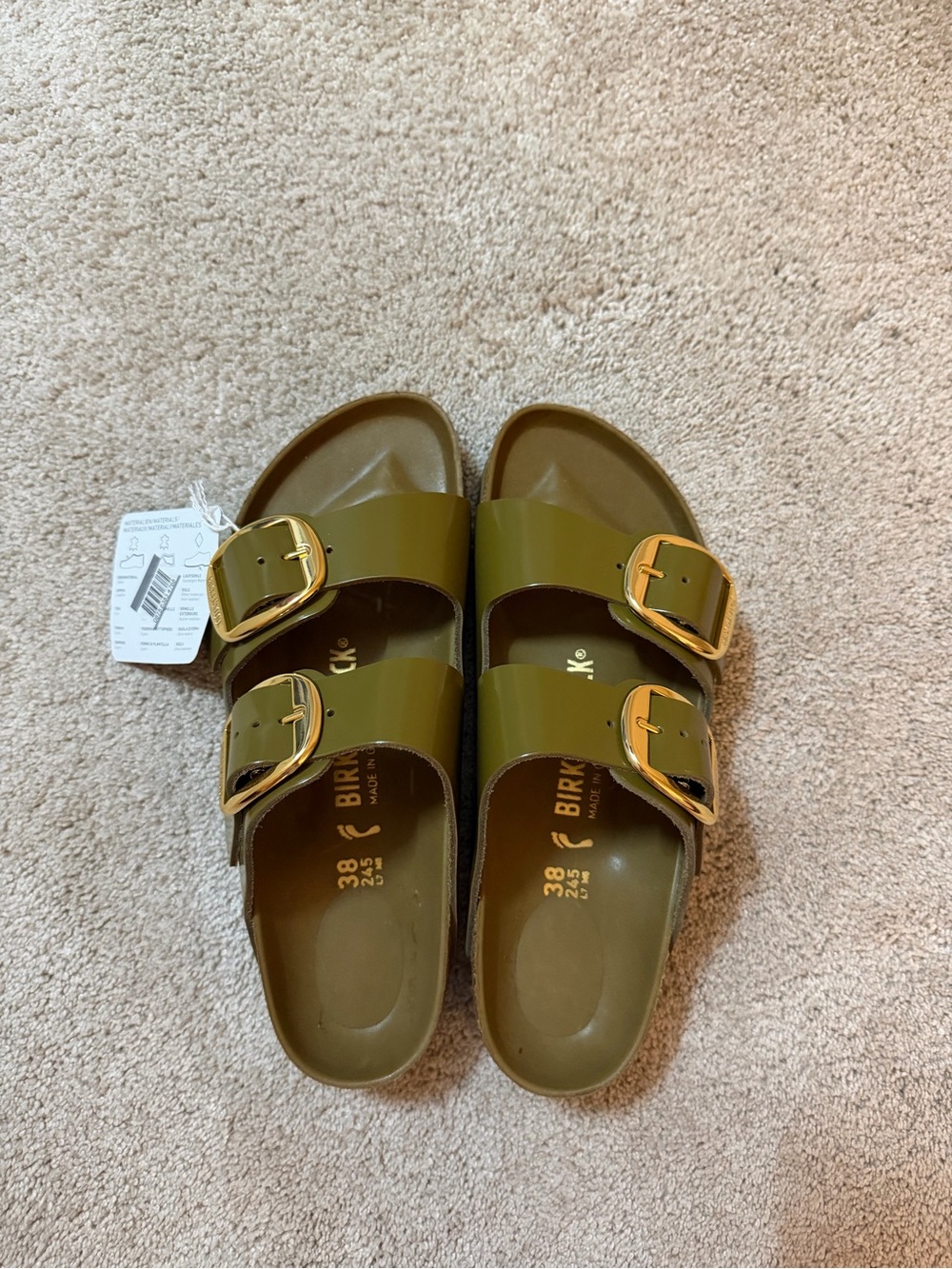 Birkenstock Arizona Big Buckle Slide Sandal